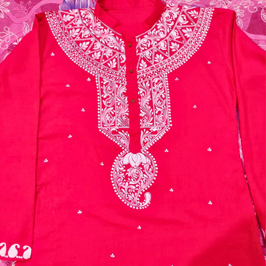 Kalkon Ka Jadoo – Hand Printed Panjabi