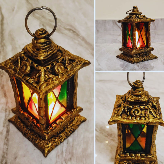 HeritageGlow – Illuminated Harican Lamp