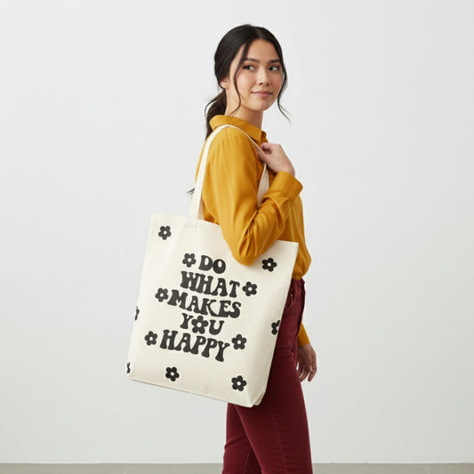 InspireTote – Hand-Painted Tote Bag