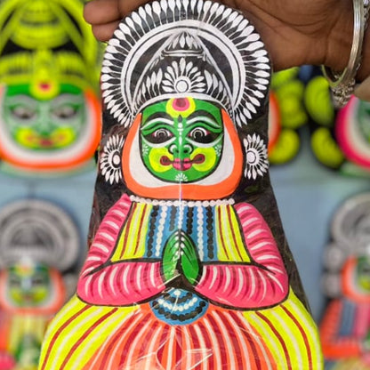 Kathakali Nritya Wall Hanging – (14×7 inch)