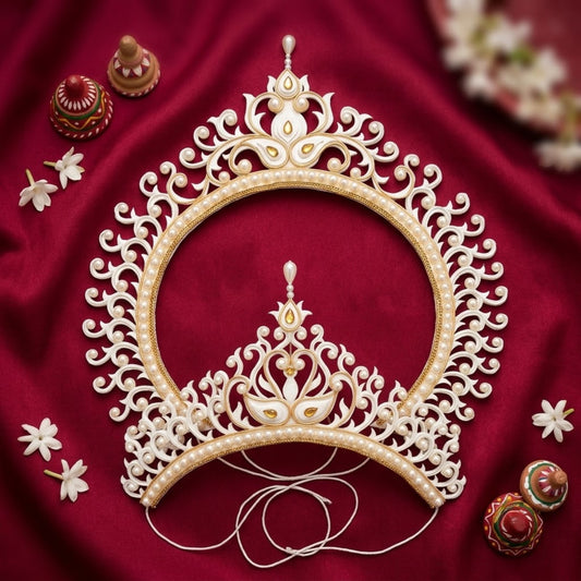 Royal Two Layer Bridal Mukut
