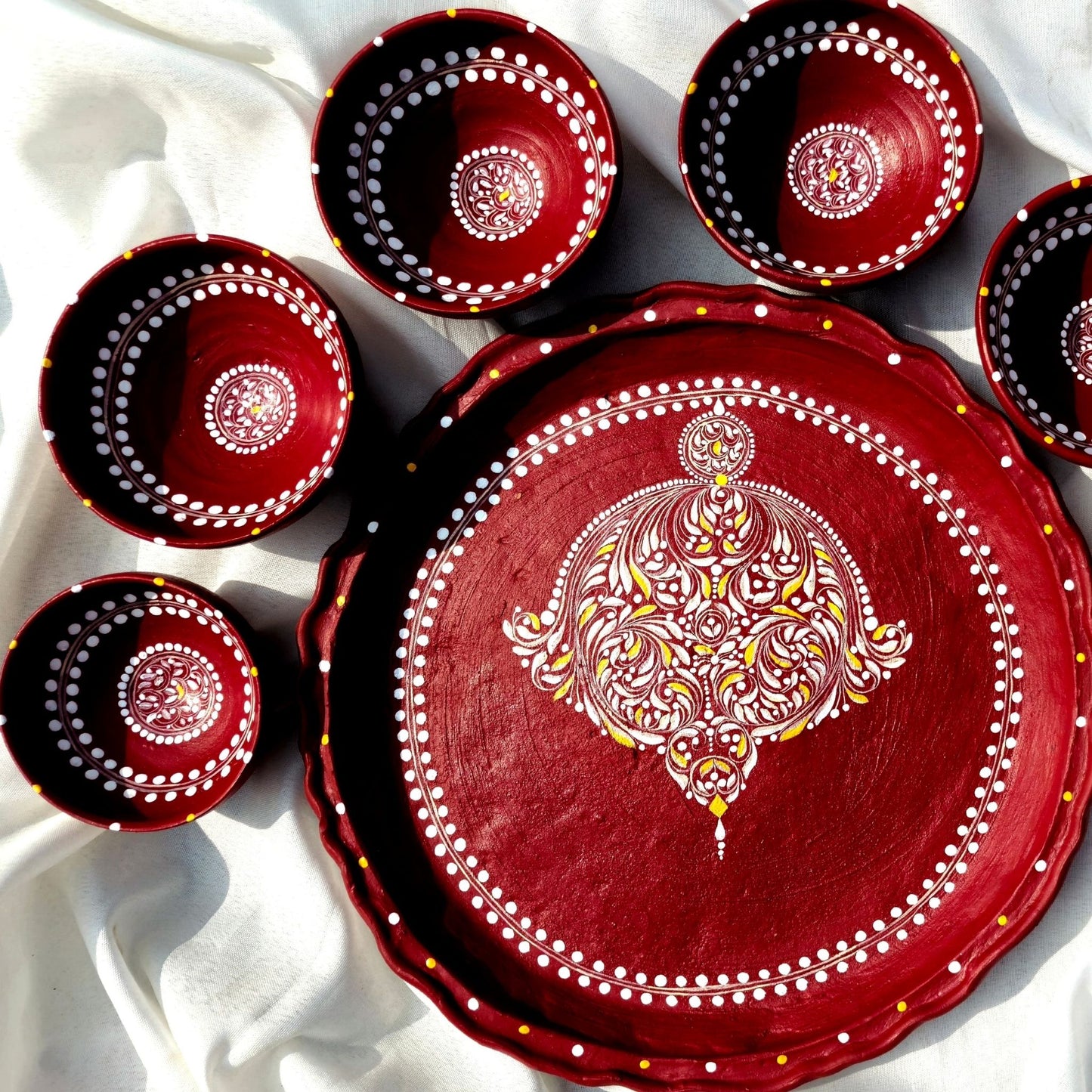 Kalka Kriti Mitti Magic Dinnerware (Set of 7)