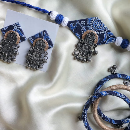 Kumudika Fabric Jewelry Set