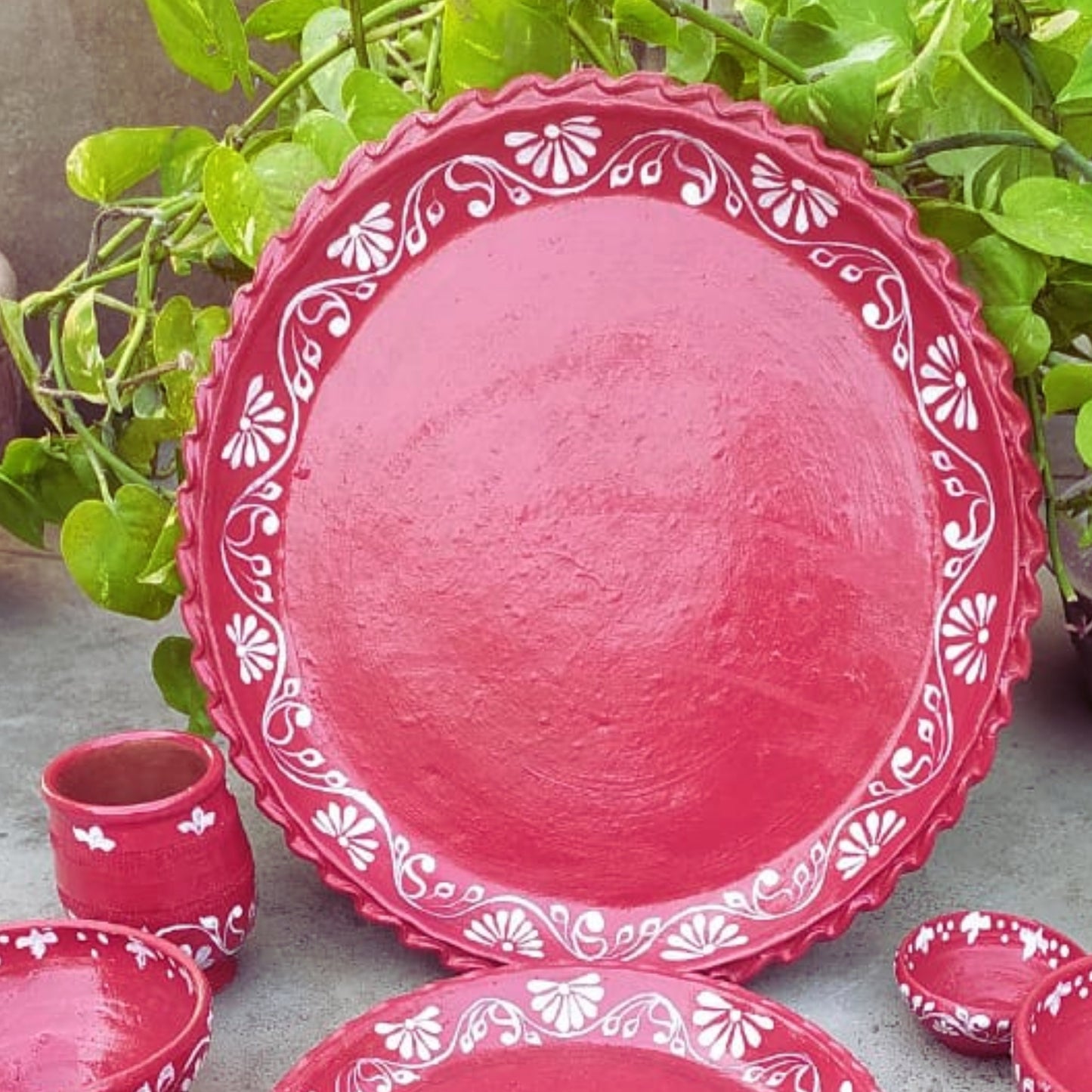 Rustic Heritage Matir Thala Set – Set of 10