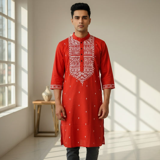 Regal Threads Royal Handcrafted Panjabi for Men