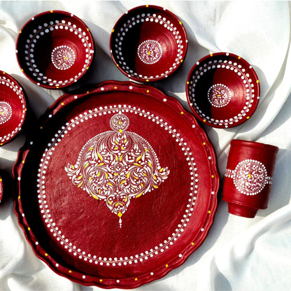 Kalka Kriti Mitti Magic Dinnerware (Set of 7)