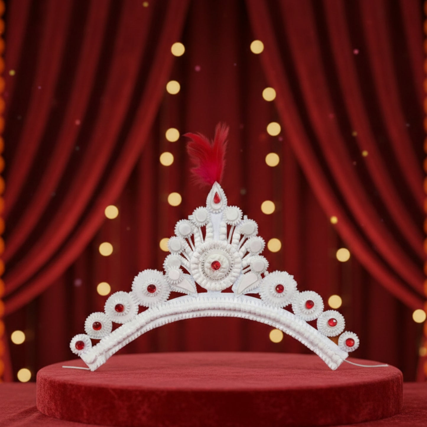 Classic Bengali Bridal Sola Mukut