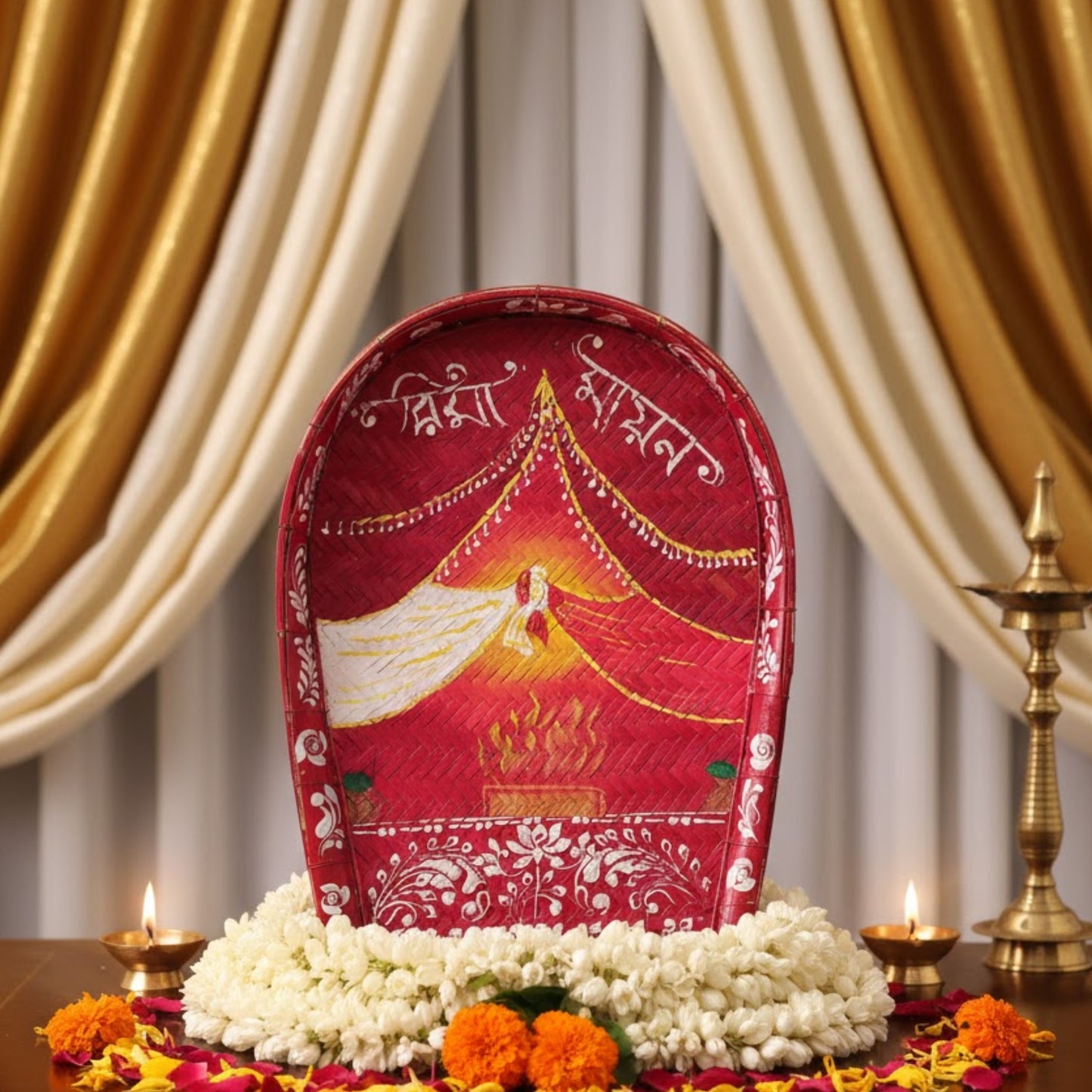 Shubho Shagun Hand-Painted Kulo