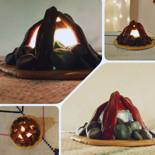 ClayFlame – Bonfire-Inspired Light