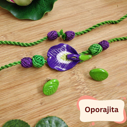 Nature’s Bling – Handcrafted Flower Clay Jewelry(set of 5)