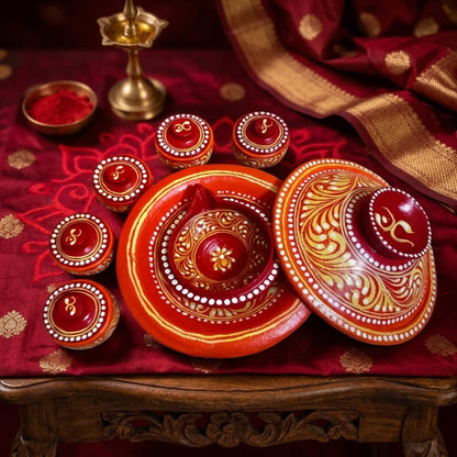 Hand Painted Mitti Ghot
