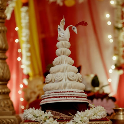 Handcrafted Wedding Topor for Bengali Groom