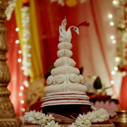 Handcrafted Wedding Topor for Bengali Groom