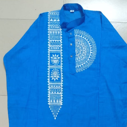 Regal Threads – Handcrafted Cotton Men’s Panjabi