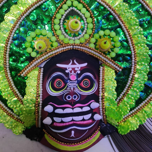 Asur Chhau Folk Mukhosh (14×14 inch)