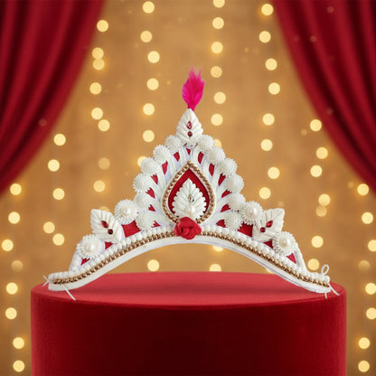 Traditional Pure Sola Bridal Mukut