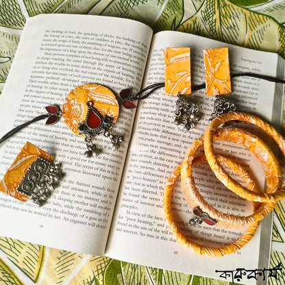 Basanti Glow Choker Set – Handcrafted Elegance