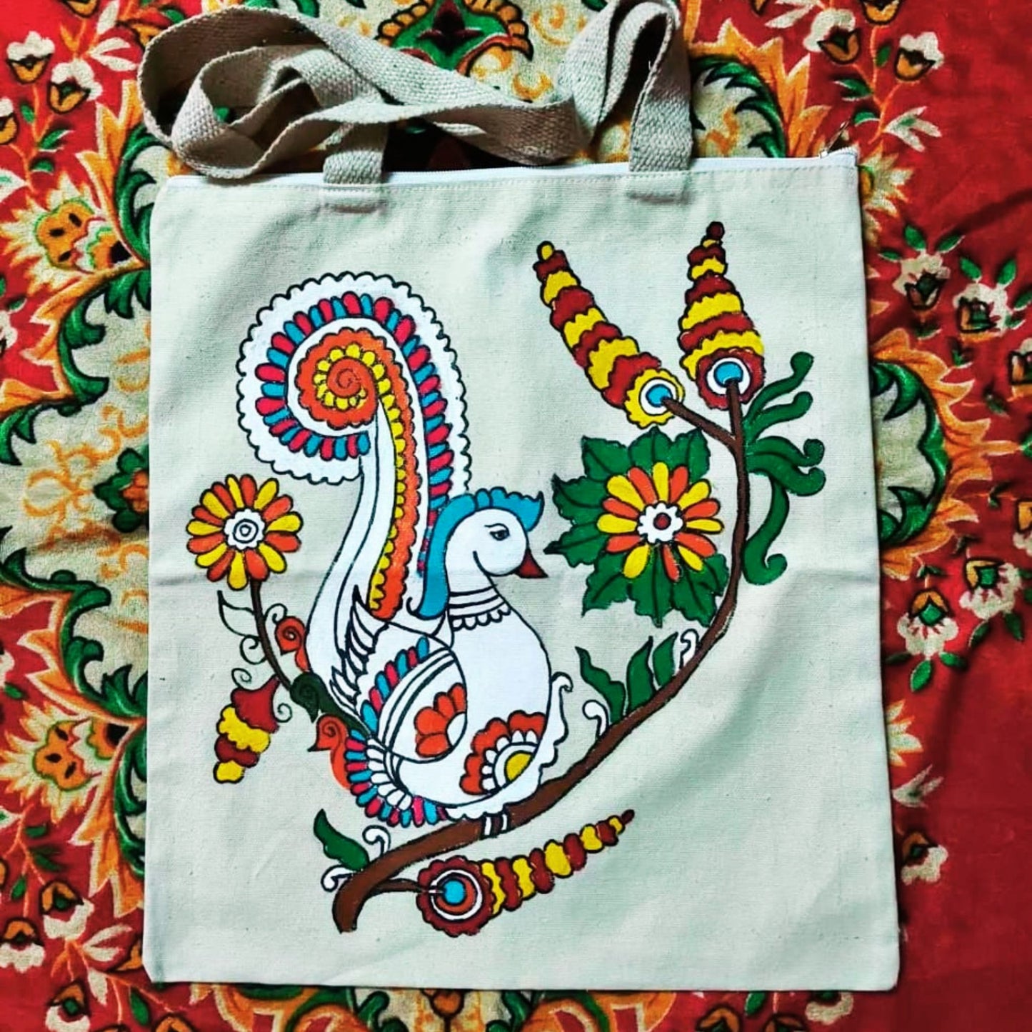 Rangrekha Modern Art Tote Bag