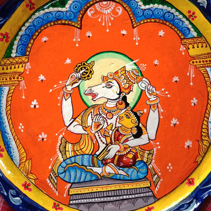 Sacred Circle – Patachitra of Deities on Matir Thala