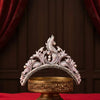 Elegant Pearl Mukut Wedding Tiara
