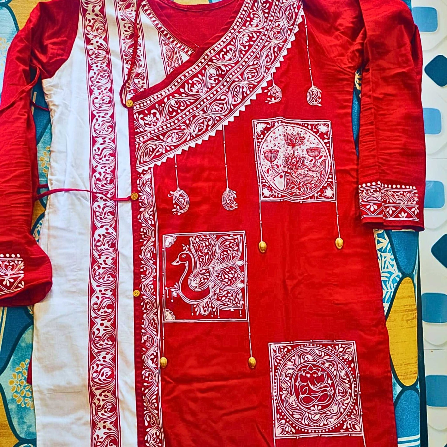 Kalkon Ka Jadoo – Hand Printed Panjabi