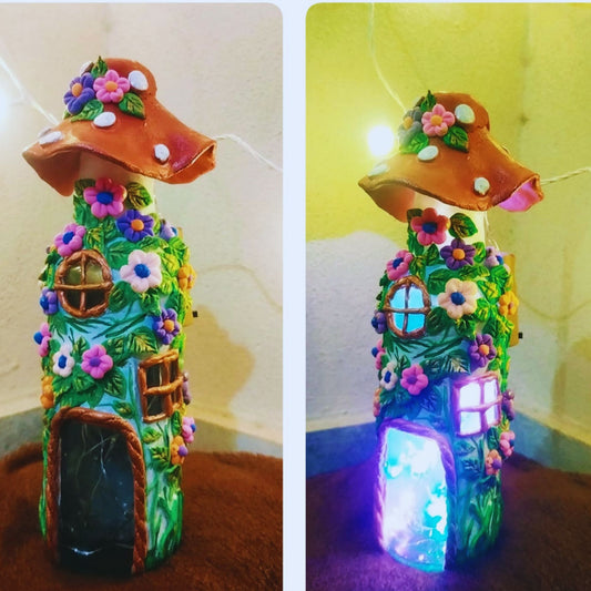 GlowShroom Cottage – Light-Up Mushroom