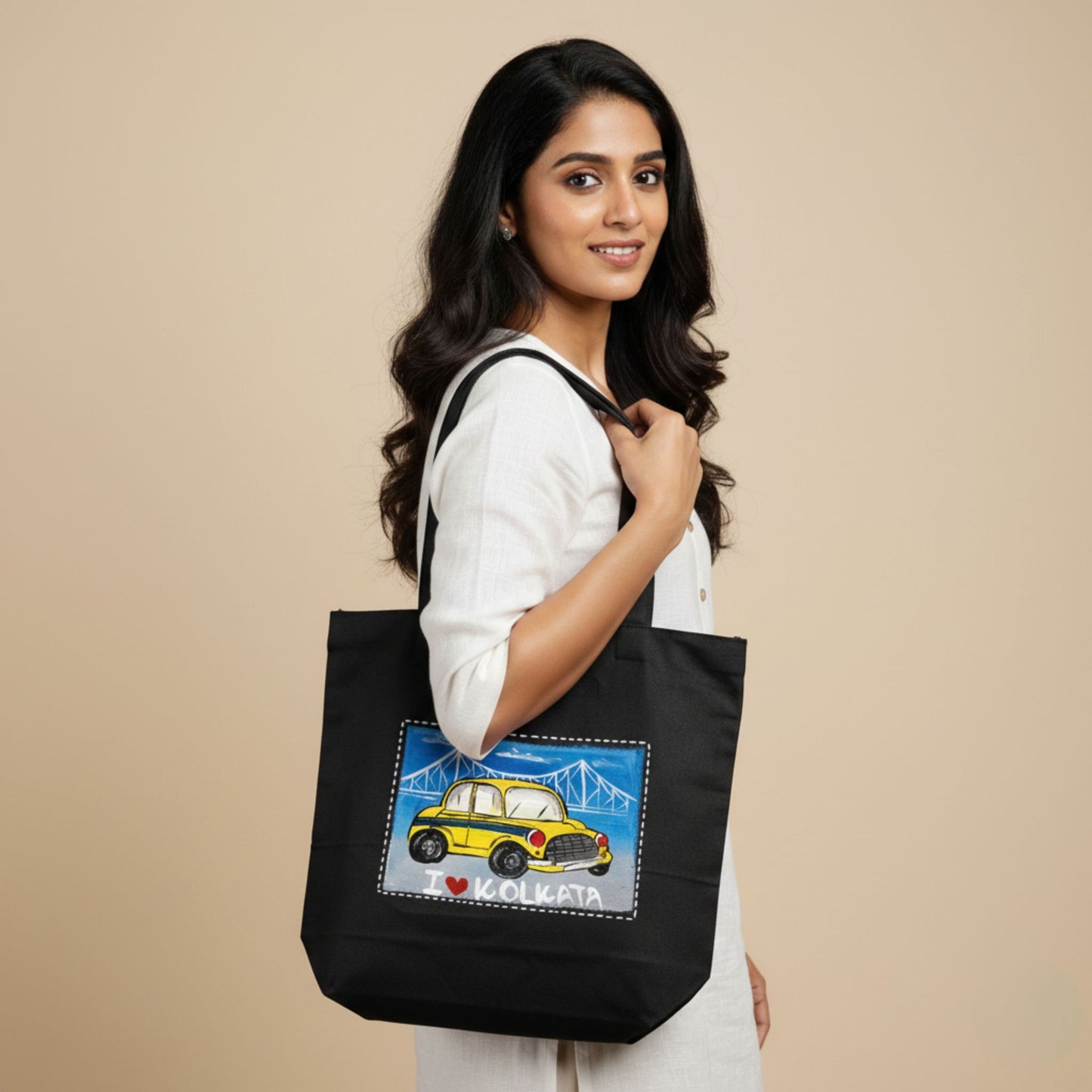 City of Joy Tote – Kolkata-Inspired Art