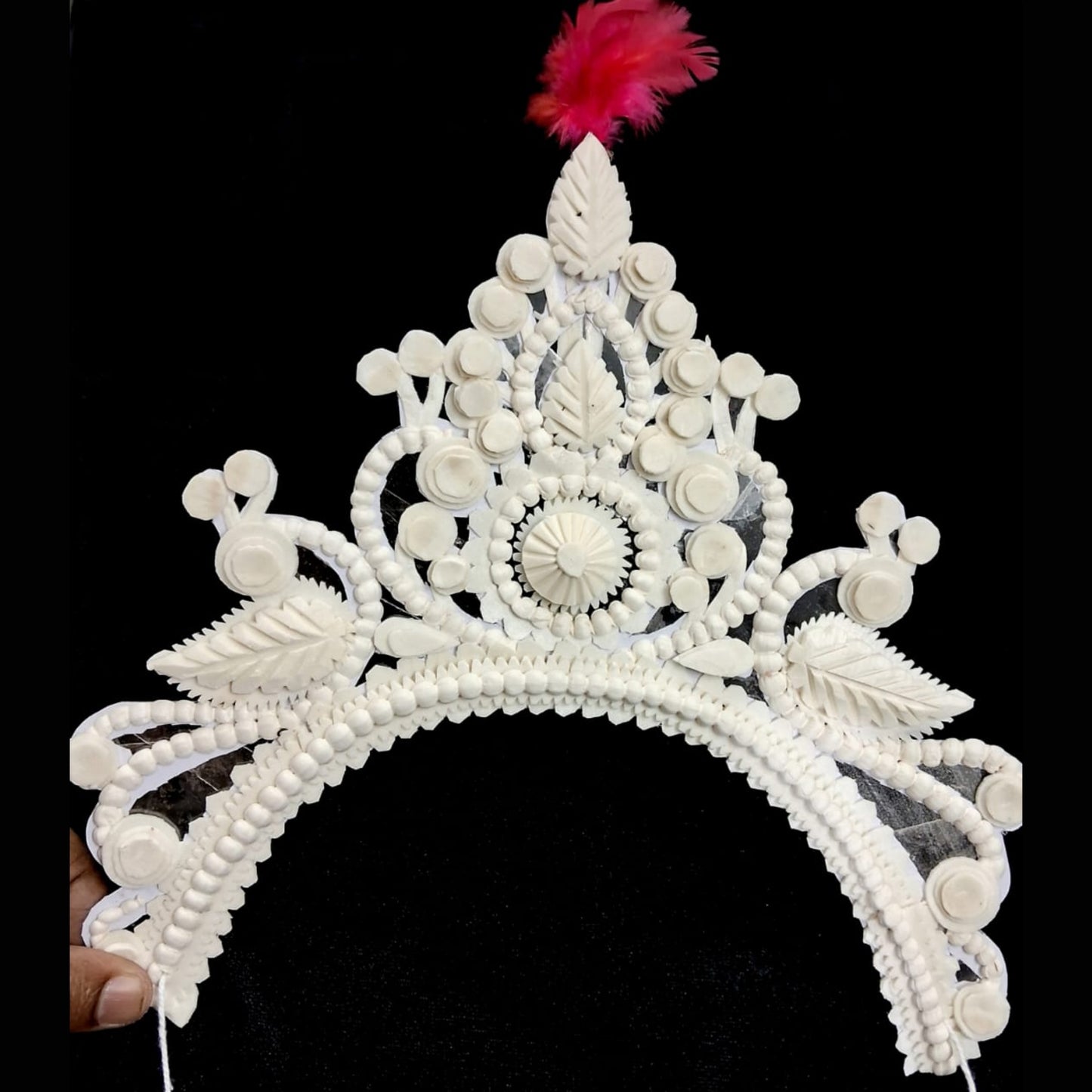 Sacred Pure Sola Bridal Mukut