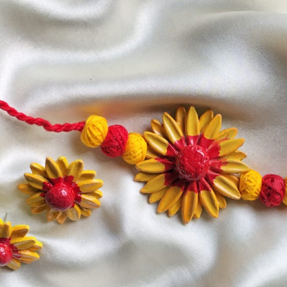 Suryamukhi Clay Jewelry Set