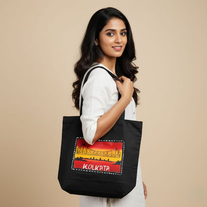 Kolkata Chronicles Tote – Inspired by the City of Joy