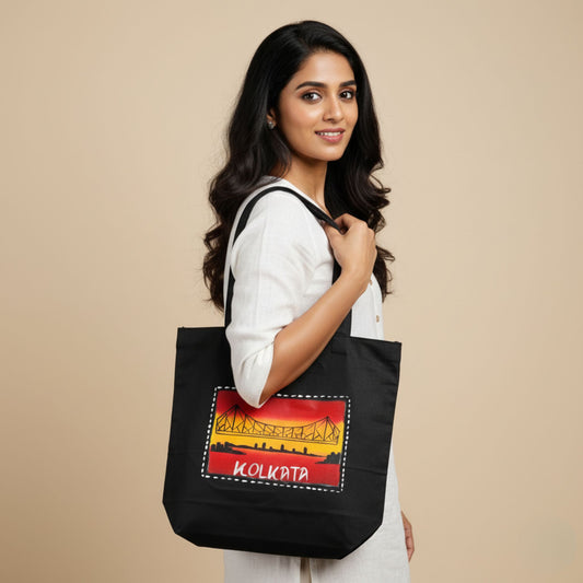 Kolkata Chronicles Tote – Inspired by the City of Joy