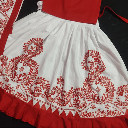 Sundari Kalka Baby Lehenga Set
