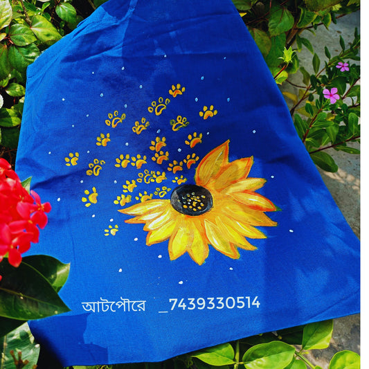 Sunny Bloom Tote –  Sunflower Art