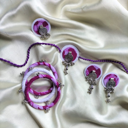 Rajonika Fabric Jewelry Set