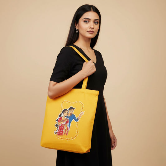 Moner Jodi Tote – Romantic Bengali Duo in Art