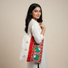 Folk Harmony Tote – Traditional Madhubani Artistry