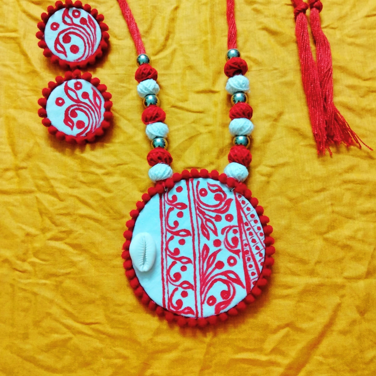 Kalkakam Bengali Folk Jewelry Set