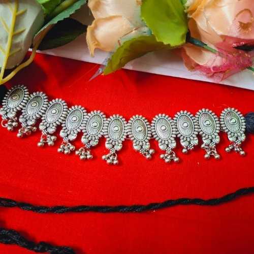 Oxidized Charm Choker