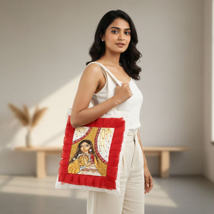 Bengali Grace Tote – Portrait of Tradition