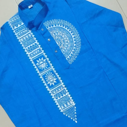 Regal Threads – Handcrafted Cotton Men’s Panjabi