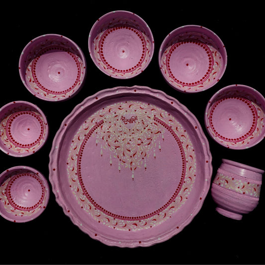 Blush Pink Mitti Magic Dinnerware (Set of 8)