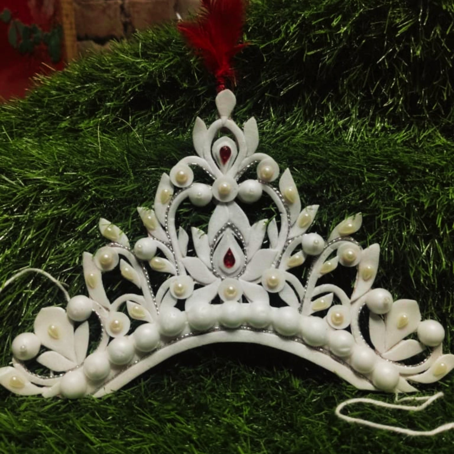 Elegant Gold Plated Bride Mukut