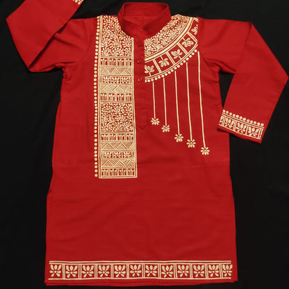 Elegant Kalka Heritage Panjabi – Festive Wear