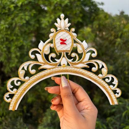 Kundan Studded Wedding Mukut