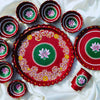 Lotus Blossom Kalka Mitti Magic Dinnerware (Set of 10)