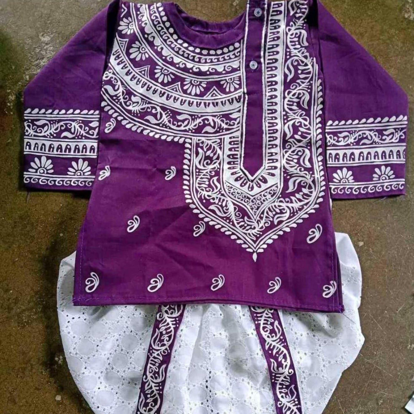 Festive Joy Baby Dhoti Set