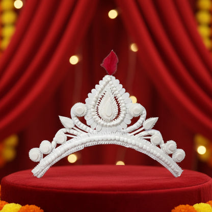 Designer Pure Sola Bridal Crown