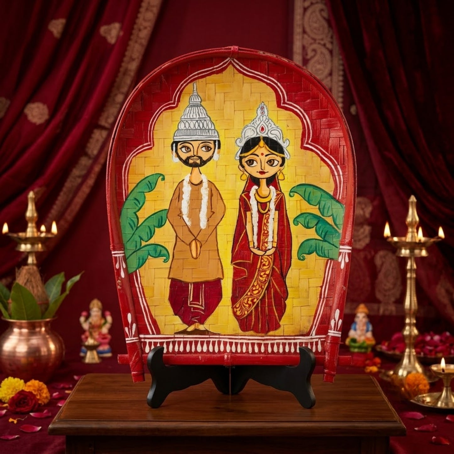 Peacock Motif Wedding Kulo