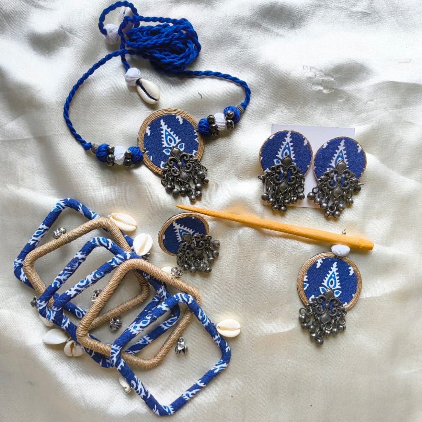 Rangdeep Fabric Jewelry Set