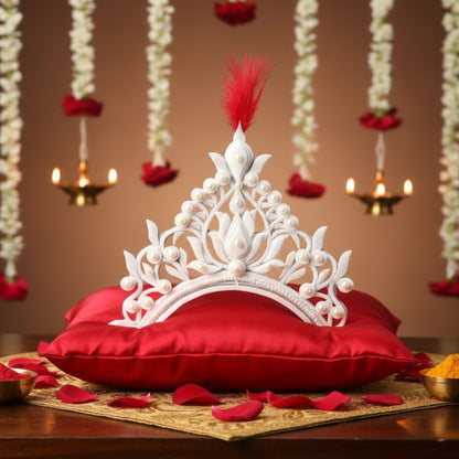 Premium Stone Studded Bride Mukut